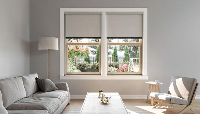 Centor S6 blackout blind for aluminium windows