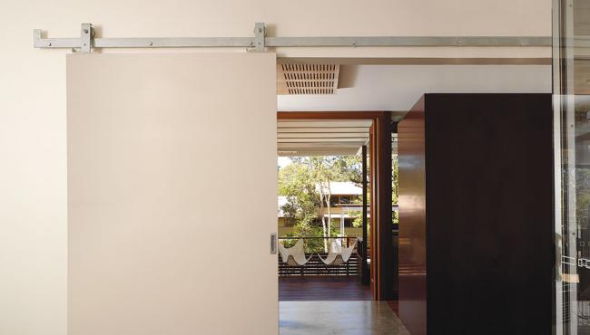 Centor A6 sliding door hardware for internal use