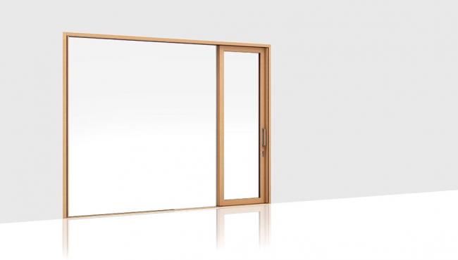 Asymmetrical sliding window